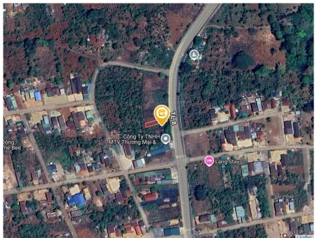 Bán đất 196.9m² có sẵn 60m² thổ cư ngang 6m giá 2.8 tỷ tại Xã Quảng Phú