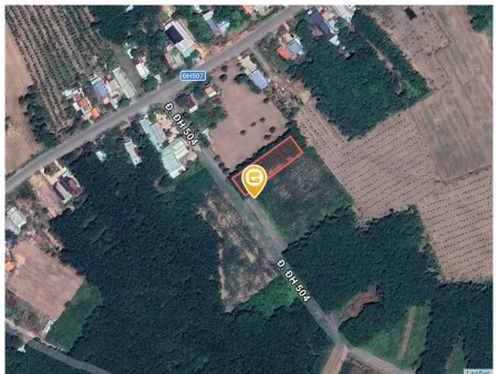 Bán đất 1316.9m² có sẵn 100m² thổ cư ngang 10m tại Xã Phước Thành