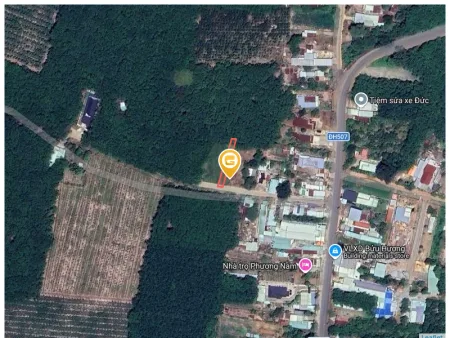 Bán đất 256.1m² có sẵn 100m² thổ cư ngang 5m tại Xã Phước Thành