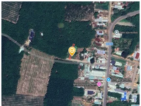 Bán đất 253.3m² có sẵn 100m² thổ cư ngang 5m tại Xã Phước Thành
