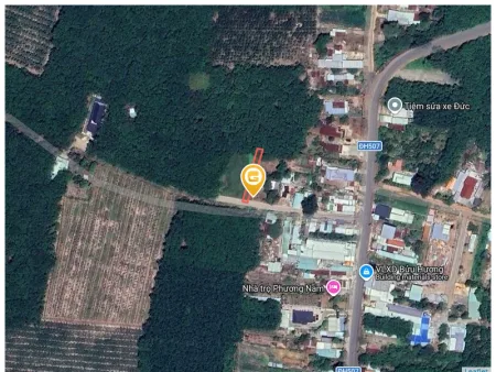 Bán đất 257.6m² có sẵn 100m² thổ cư ngang 5m tại Xã Phước Thành