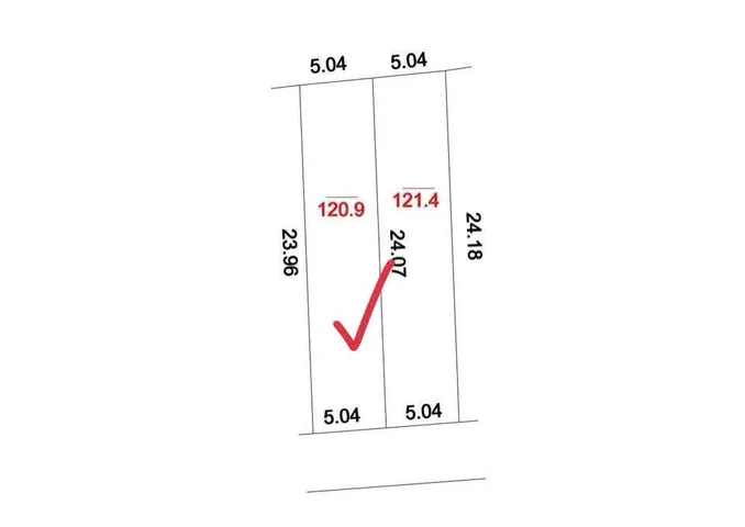 Bán đất 120,9m² full thổ cư ngang 5m giá 5 tỷ tại Xã Nghĩa Trụ