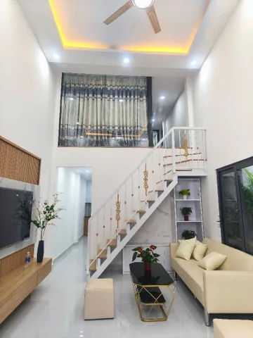 Nhà bán hẻm 390 Phan Huy Ích, P12 Gò Vấp gần Emart, 1 trệt 1 lửng 3PN, tặng nội thất, sổ riêng