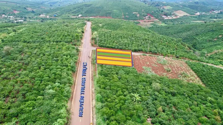 Bán đất Đường Nguyễn Trung Trực Xã Di Linh 200m² có sẵn 85m² thổ cư ngang 7m giá 880 triệu