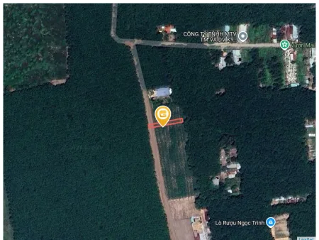 Bán đất 252m² có sẵn 100m² thổ cư giá 588 triệu tại Xã Phước Thành