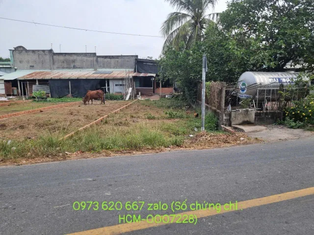 (S860) Đất xã Trung Lập Thượng, dt 100m2, đất ở hiện hữu, giá 1 tỷ 200