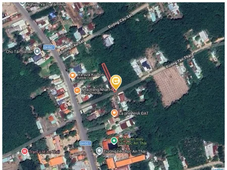 Bán đất 314m² có sẵn 100m² thổ cư giá 550 triệu tại Xã Phước Thành