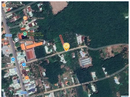 Bán đất 295.8m² có sẵn 100m² thổ cư ngang 5m tại Xã Phước Thành