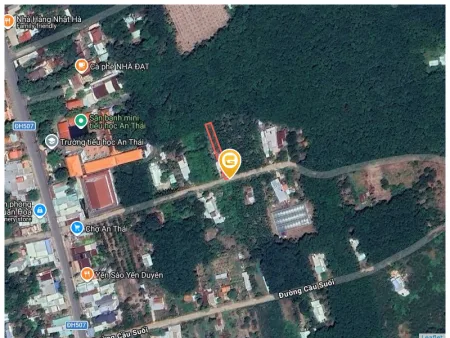 Bán đất 369m² có sẵn 100m² thổ cư ngang 5m tại Xã Phước Thành