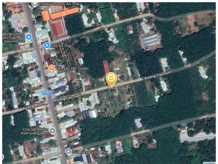 Bán đất 354.2m² có sẵn 100m² thổ cư ngang 5m tại Xã Phước Thành