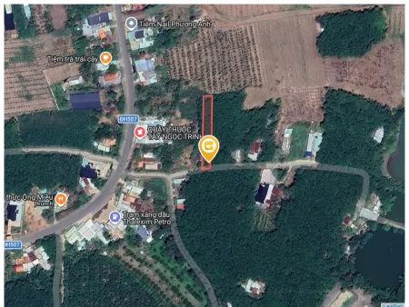 Bán đất 826.6m² có sẵn 100m² thổ cư ngang 10m tại Xã Phước Thành