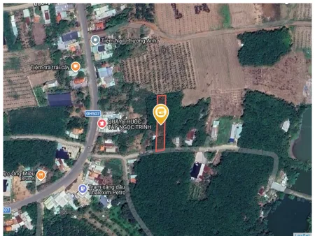 Bán đất 999.8m² có sẵn 100m² thổ cư ngang 20m tại Xã Phước Thành