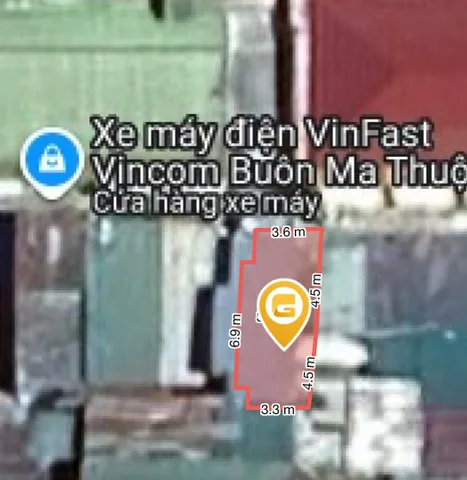 Bán nhà 82m² full thổ cư ngang 4.0m giá 2.35 tỷ tại Phường Buôn Ma Thuột