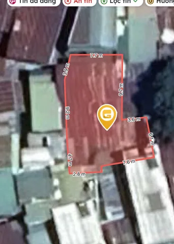Bán nhà 167.2m² có sẵn 100m² thổ cư ngang 3.38m giá 1.59 tỷ tại Phường Buôn Ma Thuột