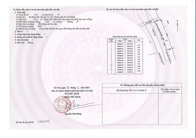 Bán đất 174m² ngang 31m giá 500 triệu tại Xã Bình Mỹ