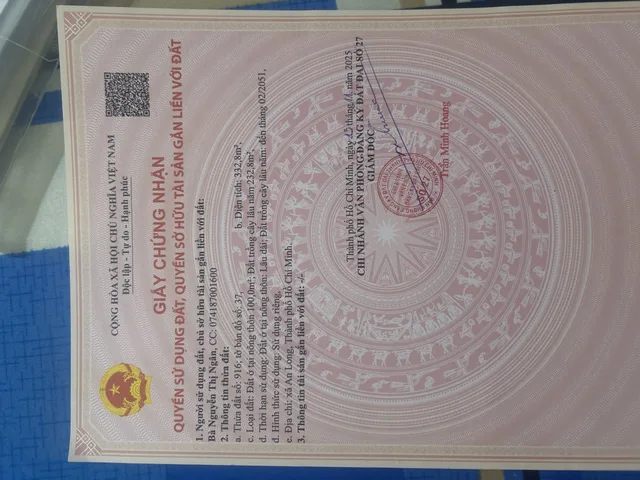 Đất ấp 5, An Long, TP. HCM (Tân Long, Phú Giáo. Bình Dương cũ)