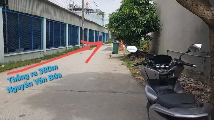 🟥Bán đất 5x30m có sẵn 100m² thổ cư ngang 5m giá 2.7 tỷ tại Đường Xuân Thới 10 Xã Bà Điểm