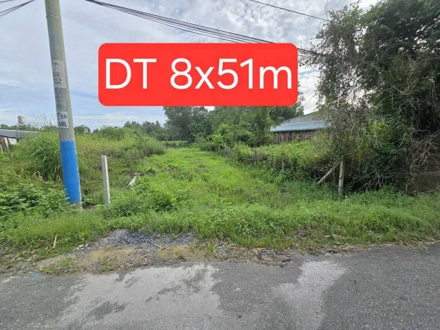 Bán đất thổ cư mặt tiền đường Phạm Thị Thàng xã Phước Hiệp Củ Chi TPHCM, DT: 8x50m.