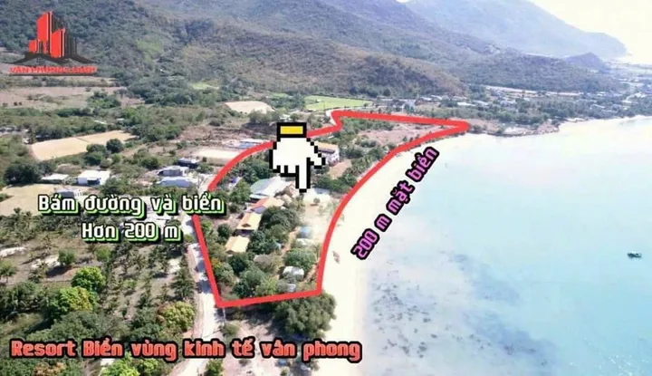 Resort mặt biển Ninh vân. Khánh Hòa.