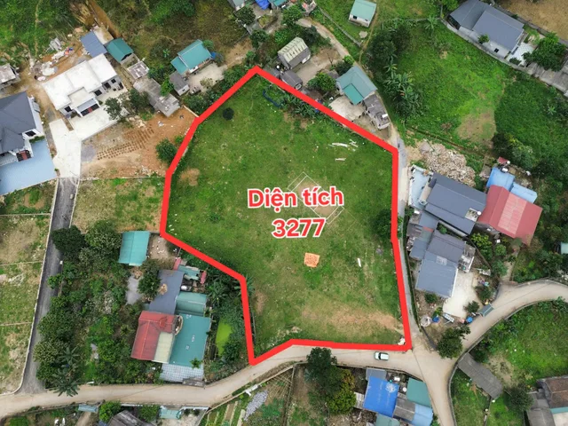 3277m - 400 thổ cư - lô góc - phù hợp nghỉ dưỡng và phân lô - chỉ 3.x tr/m
