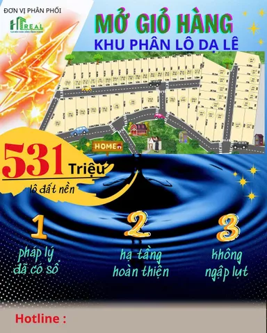 Lô đất đường Dạ lê, TP Huế _ Giá 531triệu