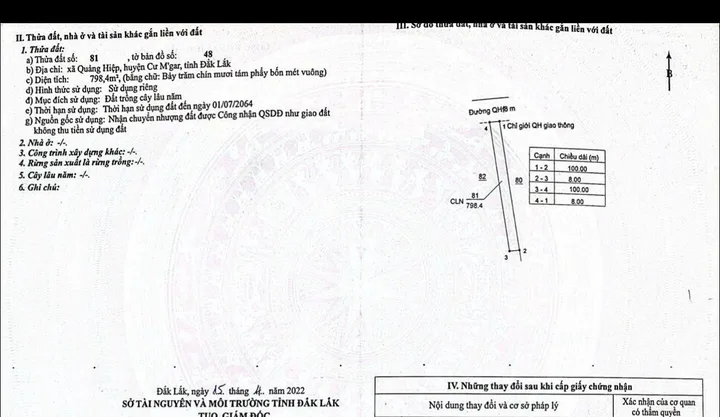 Bán đất 798.4m² ngang 8m giá 299 triệu tại Xã Ea M’Droh