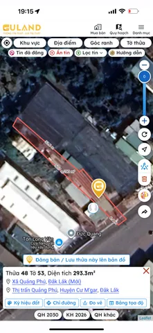 Bán nhà 293.3m² có sẵn 60m² thổ cư ngang 4m giá 3.5 tỷ tại Đường Hùng Vương Xã Quảng Phú