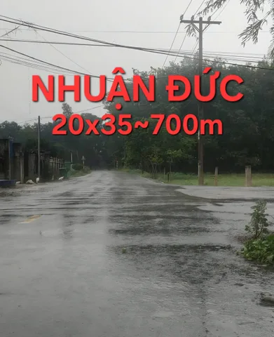 🟥Bán đất mặt tiền Nhuận Đức 700m² có sẵn 50m² thổ cư ngang 20x35m giá 4.95 tỷ tại Nhuận Đức