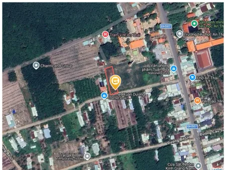 Bán đất 881.7m² có sẵn 100m² thổ cư ngang 10m tại Xã Phước Thành