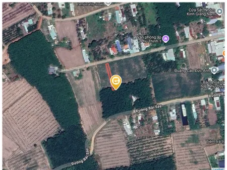Bán đất 275m² có sẵn 100m² thổ cư ngang 5m tại Xã Phước Thành