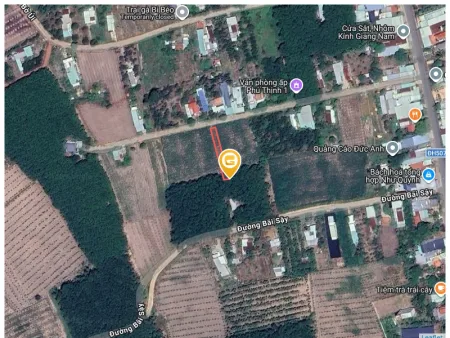 Bán đất 275.1m² có sẵn 100m² thổ cư ngang 5m tại Xã Phước Thành