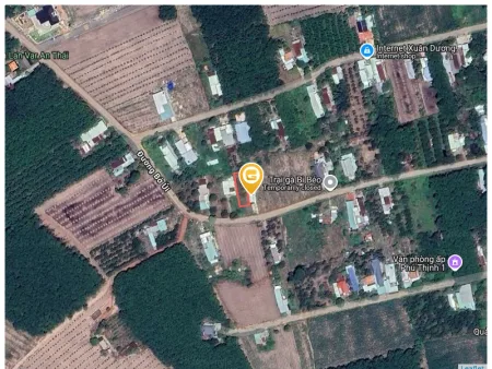 Bán đất 423.5m² có sẵn 100m² thổ cư ngang 5m giá 650 triệu tại Xã Phước Thành