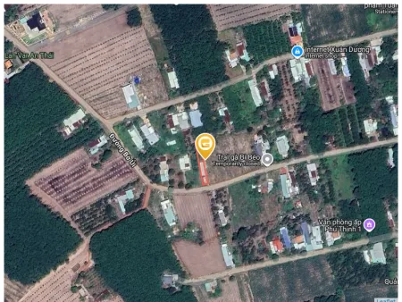 Bán đất 305.6m² có sẵn 100m² thổ cư ngang 5m tại Xã Phước Thành