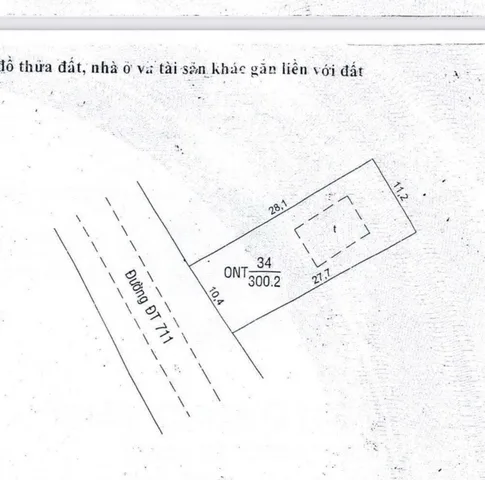 Bán nhà 490m² có sẵn 420m² thổ cư ngang 16m giá 2.8 tỷ tại Xã Hồng Sơn