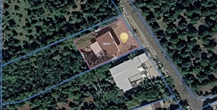 Bán 1000m2 đắt sẵn nhà với vườn tại đường Bình Lộc-Tín Nghĩa, Long Khánh, Đồng Nai