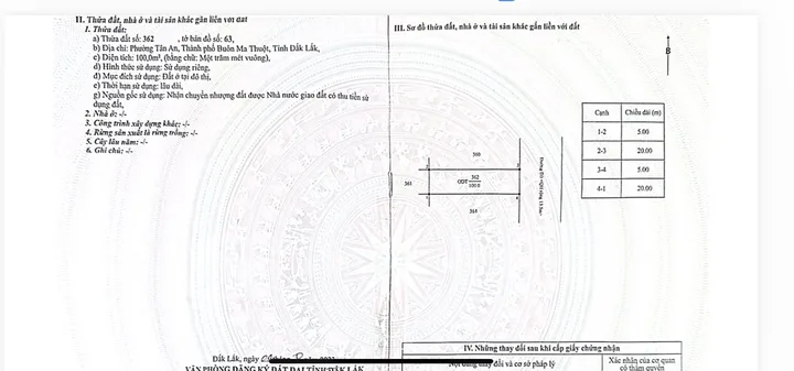 ⭐️⭐️⭐️1 lô duy nhất đối diện Hoa Viên Ân Phú , không lỗi LK5-07