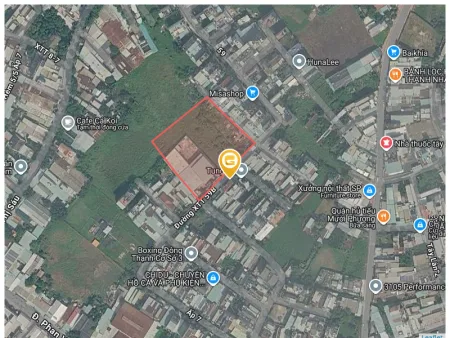 Bán đất 6589m² có sẵn 6400m² thổ cư ngang 10m giá 350 tỷ tại Xã Bà Điểm