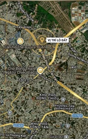 TÍCH SẢN LÔ ĐẤT - ĐÓN ĐẦU HẠ TẦNG METRO VÀ VÀNH ĐAI 3- TÂN ĐÔNG HIỆP DĨ AN 145M2 GIÁ 3.95 TỶ