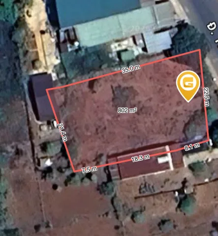 Bán đất 797.4m² có sẵn 75m² thổ cư ngang 23.0m giá 680 triệu tại Phường Tân An