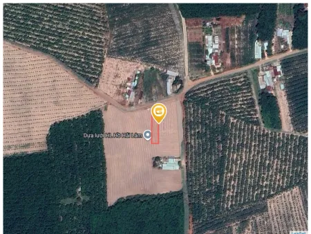 Bán đất 497.2m² có sẵn 100m² thổ cư ngang 10m tại Xã Phước Thành