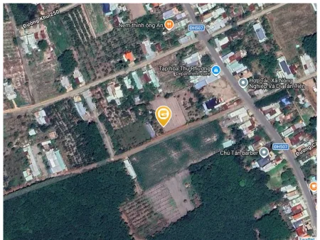 Bán đất 521.5m² có sẵn 100m² thổ cư ngang 10m giá 690 triệu tại Xã Phước Thành