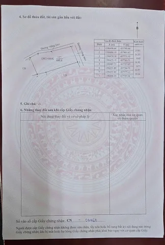 Bán đất 688.6m² có sẵn 100m² thổ cư ngang 16m giá 1.12 tỷ tại Xã Hòa Phú
