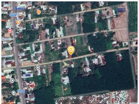 Bán đất 171.2m² có sẵn 100m² thổ cư ngang 5m tại Xã Phước Thành