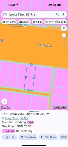 - Đường Lê Long Vân, Phường Long Tâm, Tp Bà Rịa