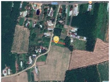 Bán đất 284.9m² có sẵn 100m² thổ cư ngang 5m tại Xã Phước Thành