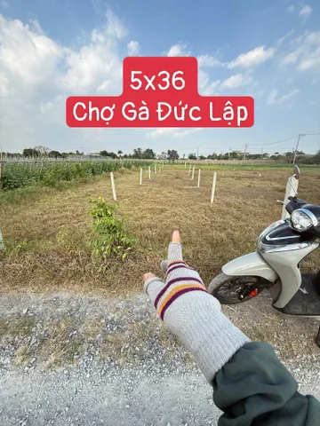 Bán đất 918m² có sẵn 180m² thổ cư ngang 5m giá 890 triệu tại Xã Đức Lập