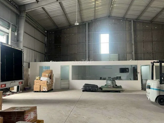 Xưởng Dĩ An 3000m² /70tr sẵn văn phòng 3fa sản xuất