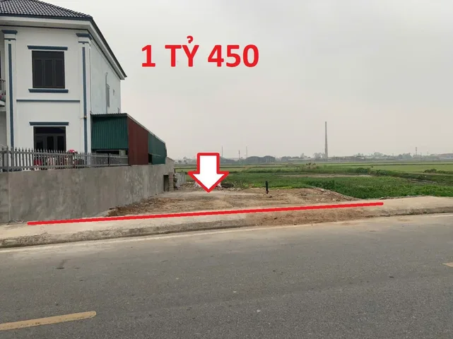 BÁN LÔ GÓC ĐẸP  NGAY SÁ T KCN VSIP, Gía Chỉ 1 Tỷ 450 Tr.