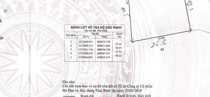 Bán đất 1000m² ngang 20m giá 1.7tỷ tại Xã Hiệp Phước