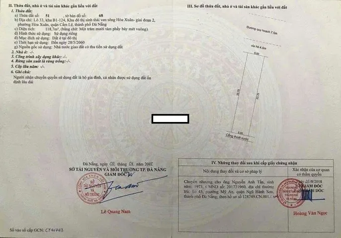 📌📌📌LÀM VIỆC TRỰC TIẾP GIÁ TỐT !!! Bán đất Lê Minh Trung, Hòa Xuân